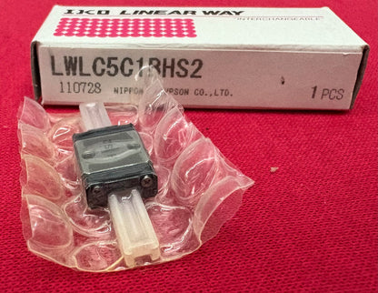 IKO LWLC5C1BHS2 MINIATURE LINEAR GUIDE BLOCK SHORT TYPE (NO RAIL INCLUDED)