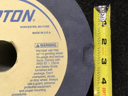 MUELLE DE RECTIFICACIÓN NORTON 6 X 6 X 1-1/2 37C180-IVK 107722622 11/12