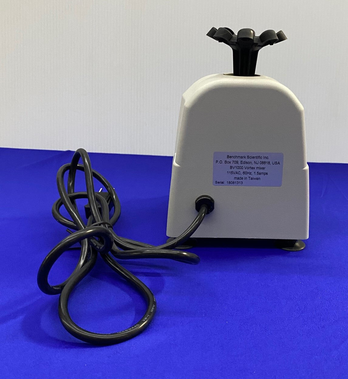 BENCHMARK SCIENTIFIC BV1000 VORTEX MIXER - BEACHTEN SIE DEN STIL DES MISCHKOPFES