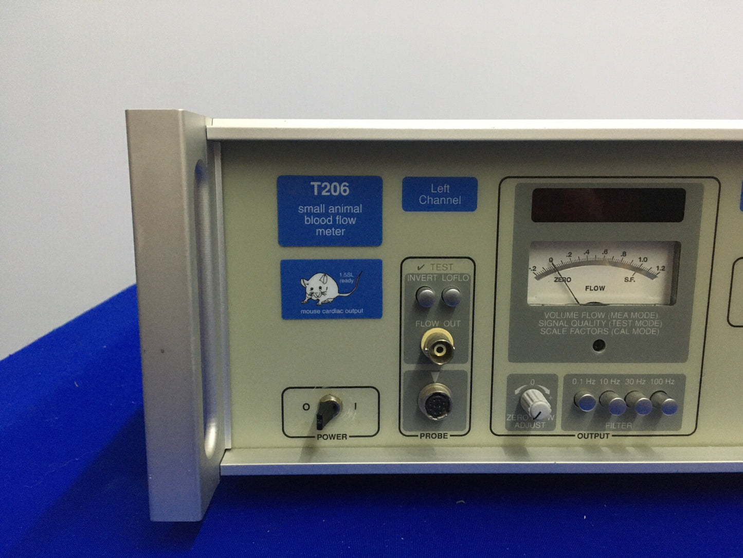 DÉBITMÈTRE SANGUIN POUR PETITS ANIMAUX TRANSONIC SYSTEMS T206