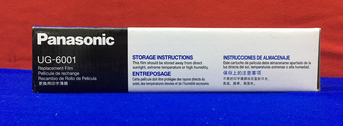 PANASONIC UG-6001 REPLACEMENT FILM  -   1 PACKAGE CONTAINING 2-ROLLS