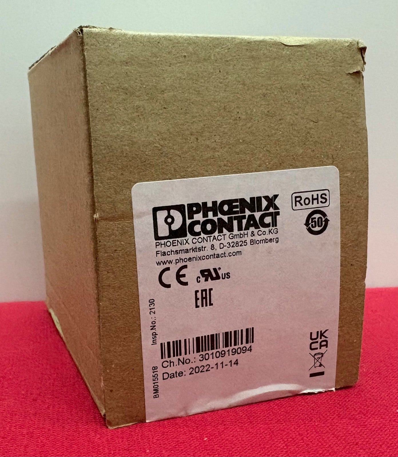 PHOENIX CONTACT PLC-OSC-24DC/48DC/500/W SOLID STATE RELAY MODULE - 1 PKG QTY 10