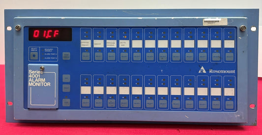 ROSEMOUNT 4001 AM 25P1A101 4001 ALARM MONITOR (EMERSON COMPANY) - PARTS/REPAIR