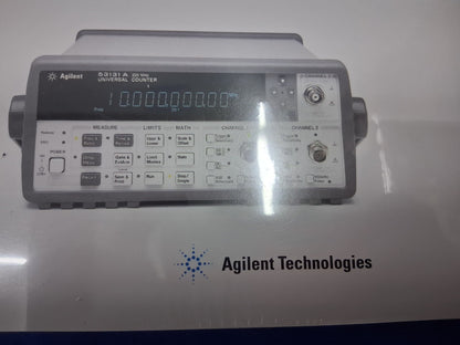 AGILENT HP 53131A/132A 225 MHz UNIVERSAL COUNTER PROGRAMMING GUIDE 53131-90044
