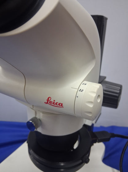 LEICA S4E STEREO ZOOM MICROSCOPE 6.3 -30 X MAGNIFICATION WITH STAND & LED LIGHT