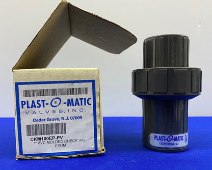 PLAST-O-MATIC CKM100EP-PV / CKM 100 1" TERUGSLAGKLEP
