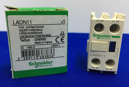SCHNEIDER ELECTRIC LADN11 / TESYS 038383 INST. CONTACT BLOCK