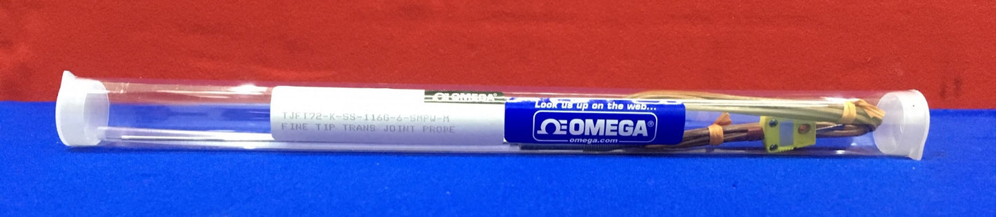 OMEGA TJFT72-K-SS-116G-6-SMPW-M FINE TIP TRANS JOINT PROBE 6" ITEM IS NEW!