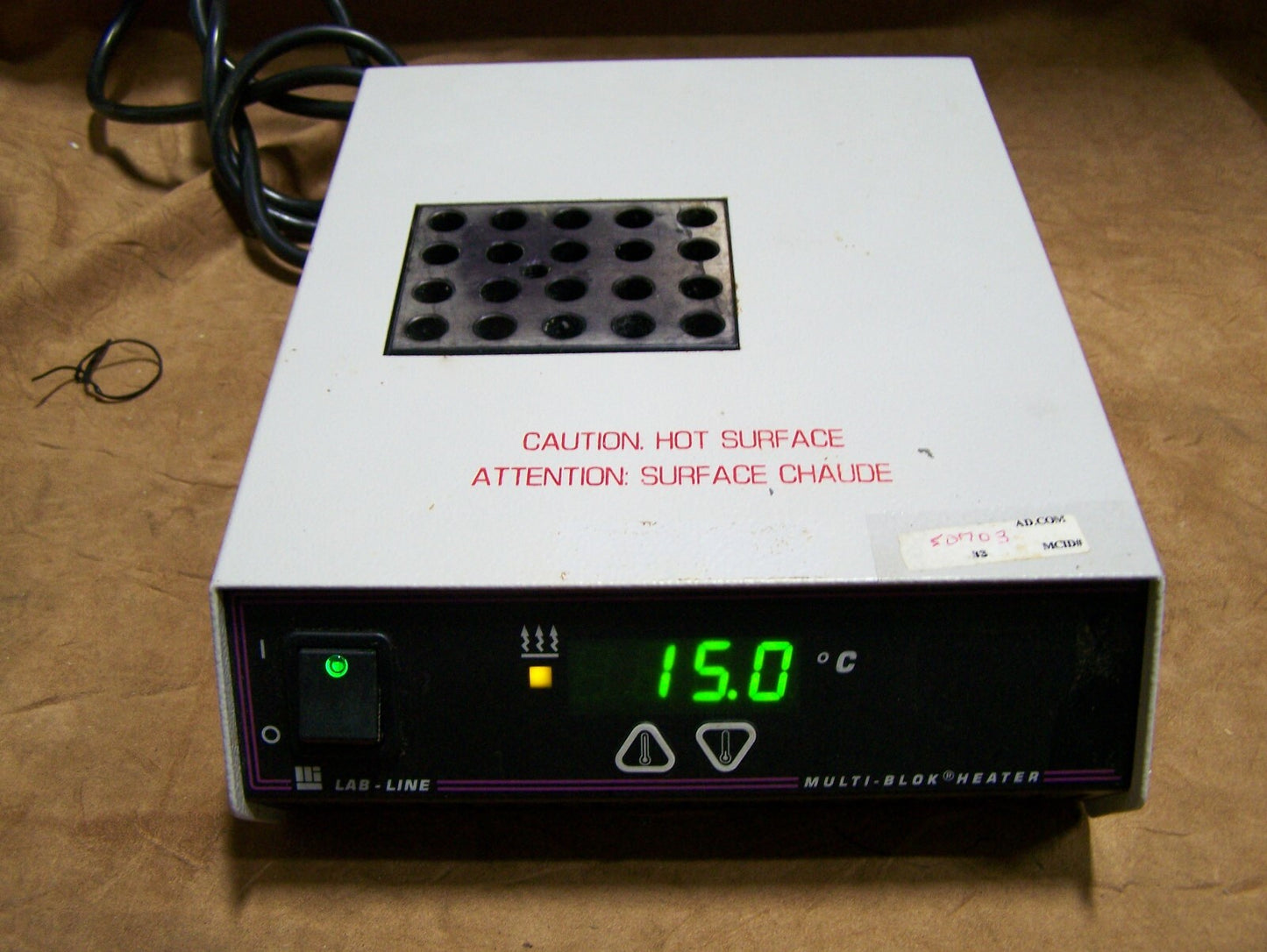 INCUBATRICE A BAGNO SECCO LABLINE MULTI-BLOK HEATER MODELLO 2000