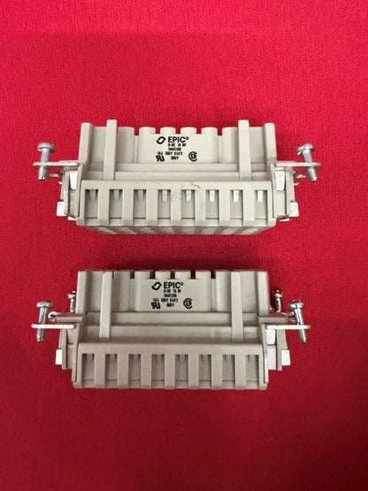 Heavy Duty Connector, Wire Protection, EPIC HBE Series, Insert, 16+PE Contacts,