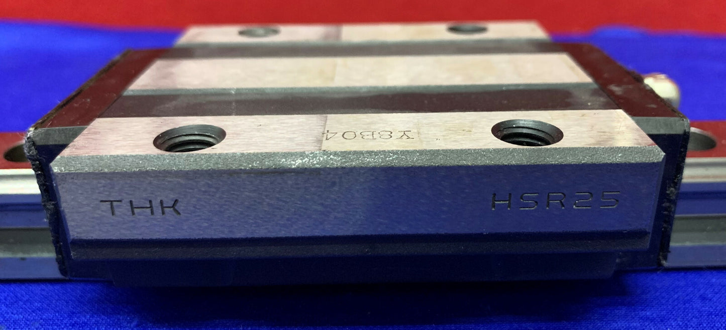 THK HSR25 Linearlager-Führungstischblock 8" 3/4" Schiene