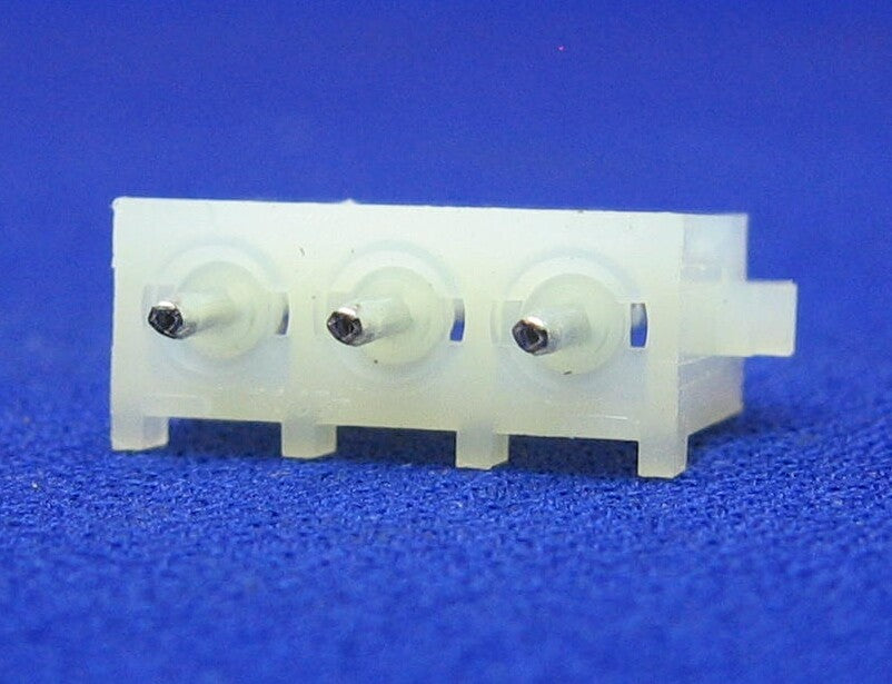 MOLEX 144 個 0010844030 / 10-84-4030 コネクタ ヘッダー 3POS .084 垂直 TIN