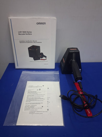 OMRON MICROSCAN LVS-9580 VERIFIER 9580-C-3 Handheld Barcode Verifier/ Scanner
