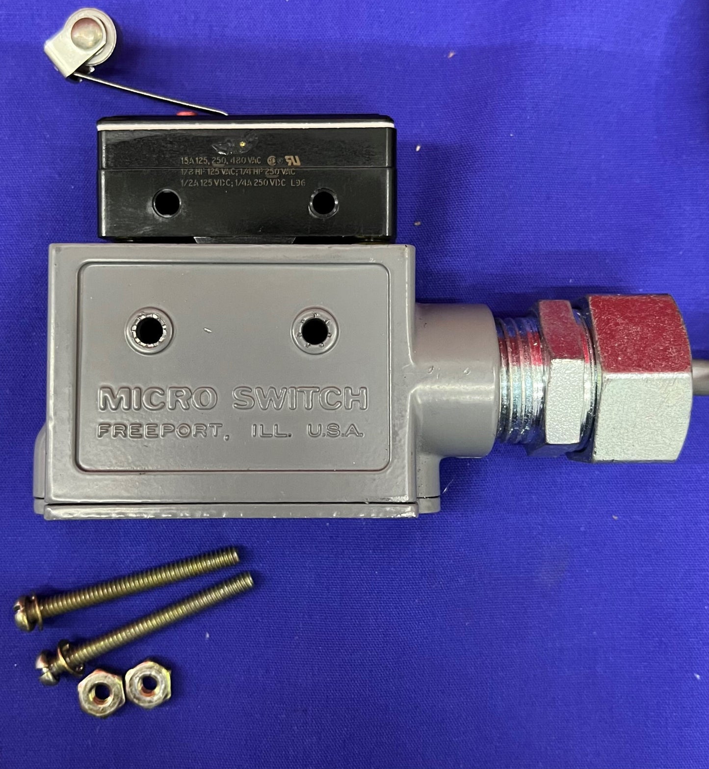 Micro-interrupteur BZ-2RL25551-A2 à enclenchement avec boîtier