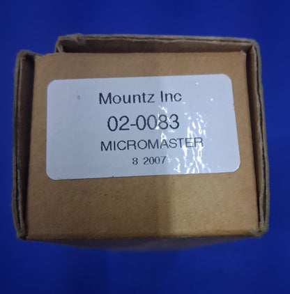 MOUNTZ 02-0083 / 020083 / TLS0022M MICRO MINIMASTER PRESET TORQUE SCREWDRIVER