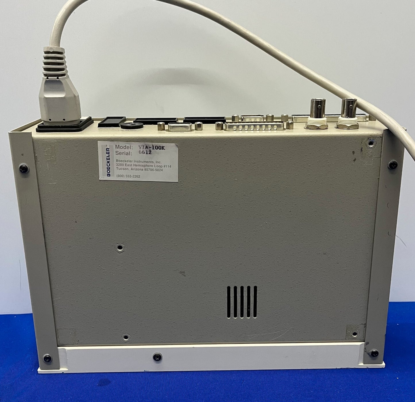 BOECKELER™ INSTRUMENTS VIA-100K ビデオイメージコントローラ SN 6612
