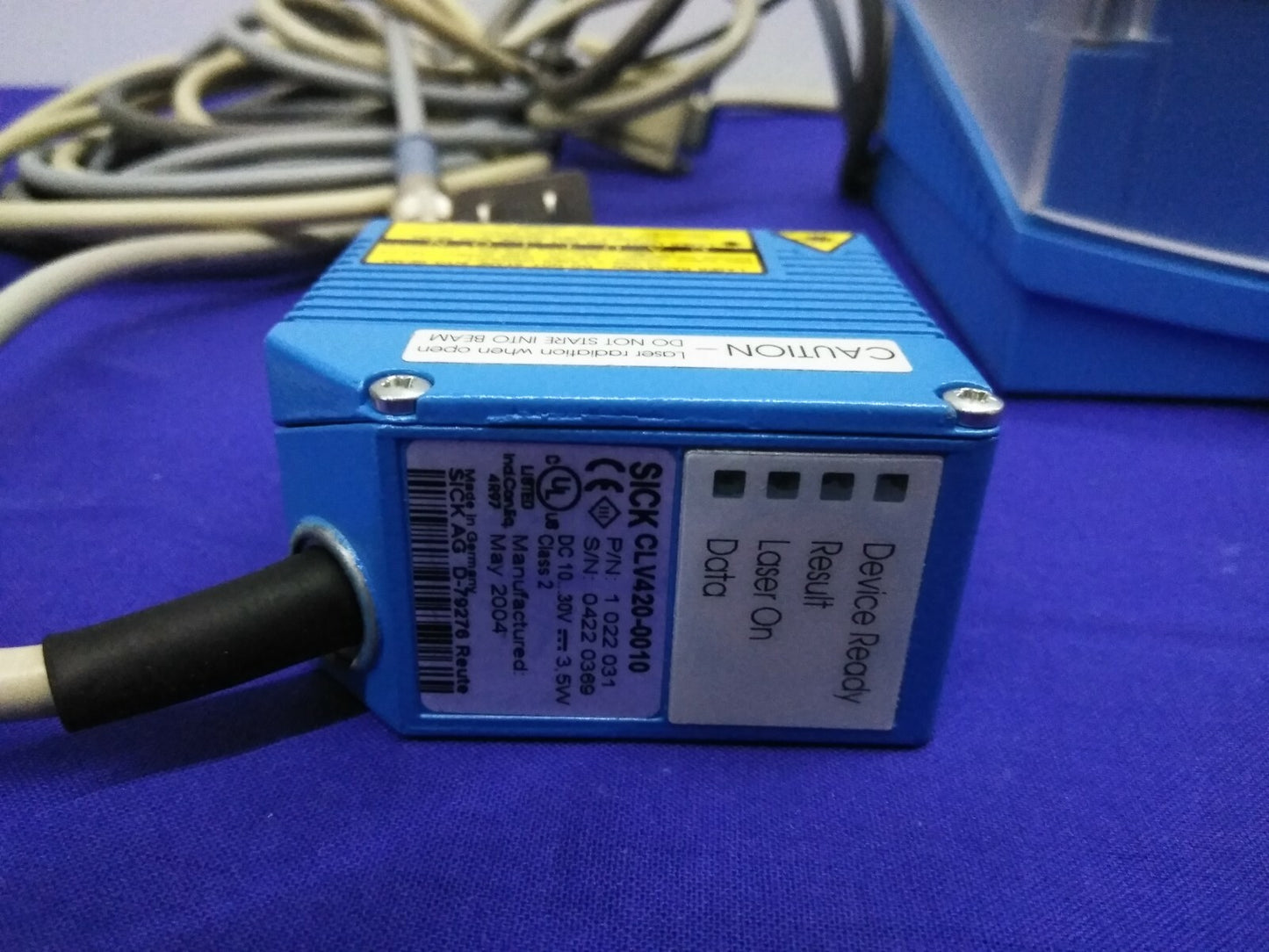 SICK バーコードスキャナ CLV420-0010 &amp; モデル CDM420-0102 インターフェース/コントロールユニット