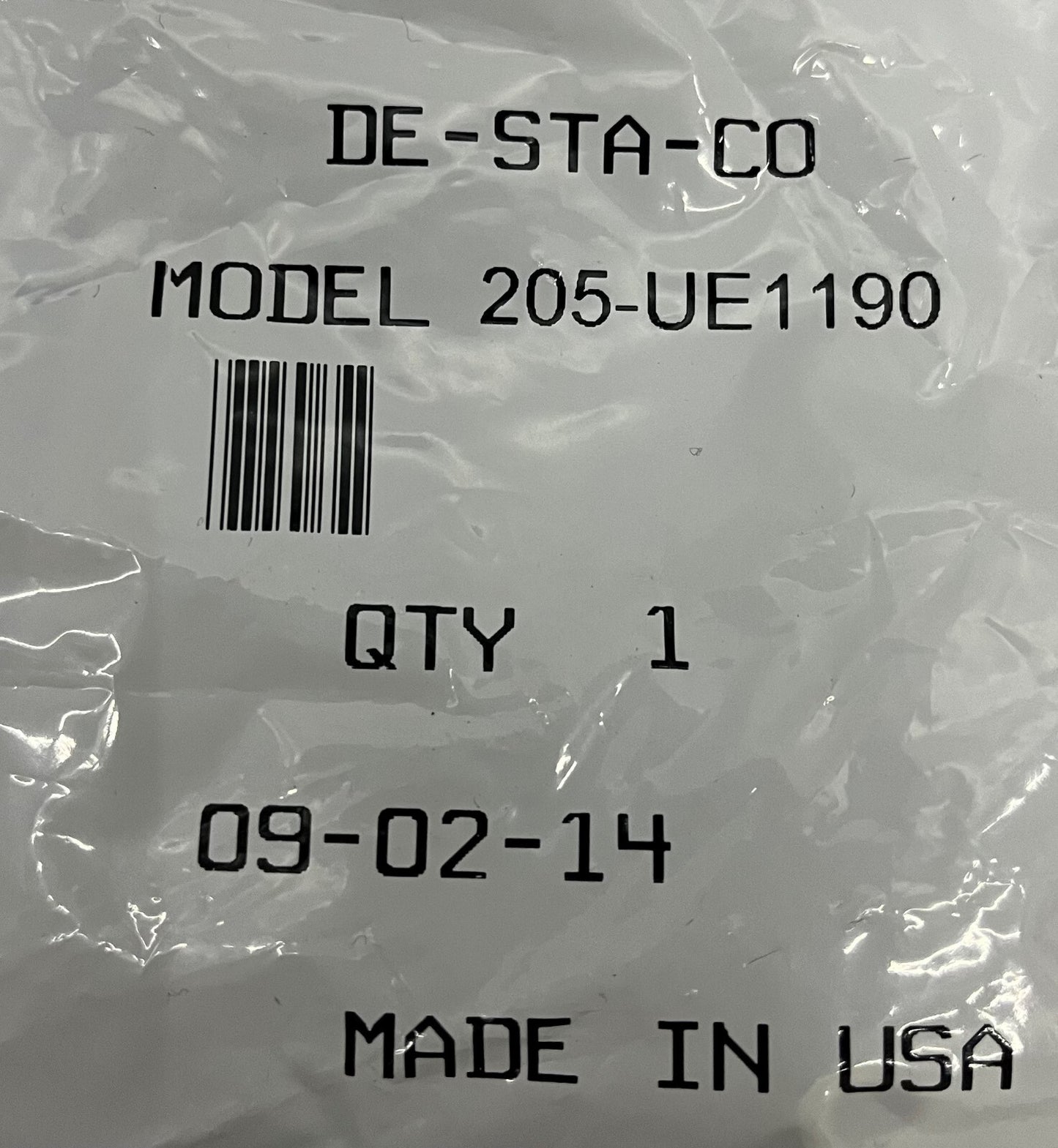 DE-STA-CO 205-UE1190 水平手動ホールドダウンクランプ 6個セット