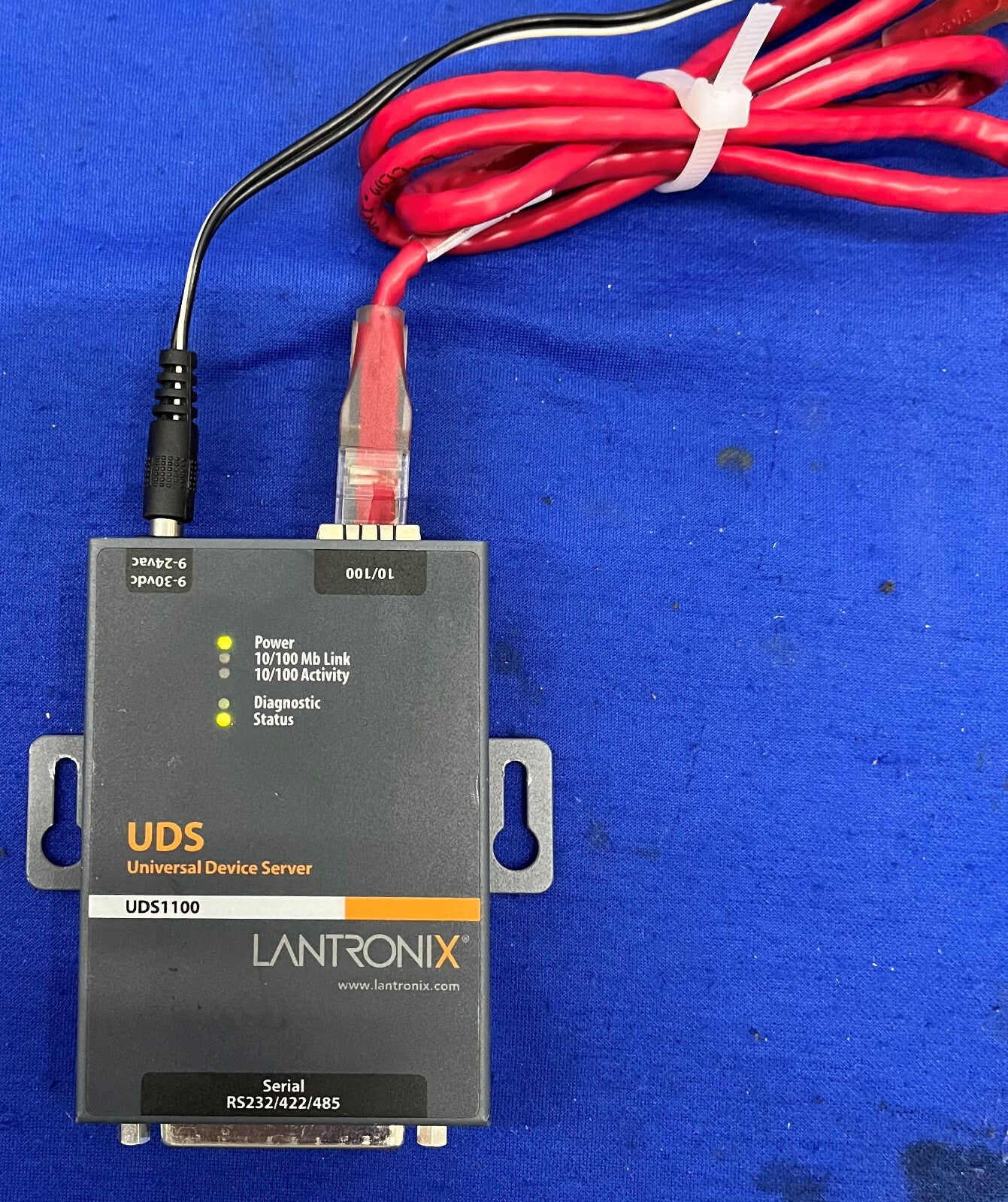 LANTRONIX UNIVERSELE APPARAATSERVER UDS1100 PN 080-358-001-R