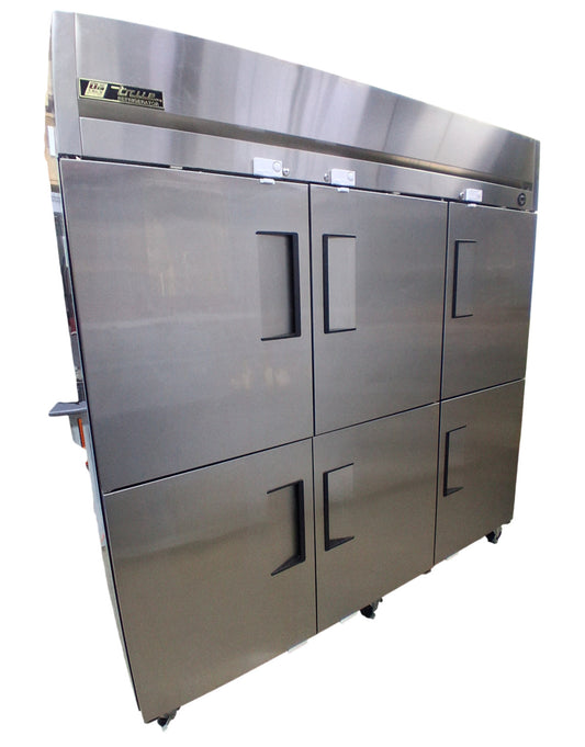 True Refrigerator TM-74-6 1/2 HP 115 V 60 HZ 1 PH 11.8 AMPS Reach in 6 Doors