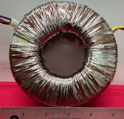 BADGER TOROIDAL POWER TRANSFORMER 601-11029 REV C 600VA 5amps