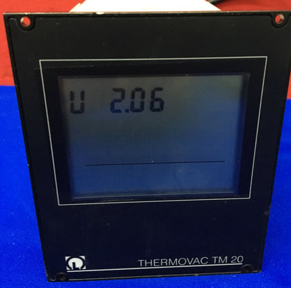 LEYBOLD THERMOVAC VACUUM GAGE/GAUGE CONTROLLER TM 20 / TM20