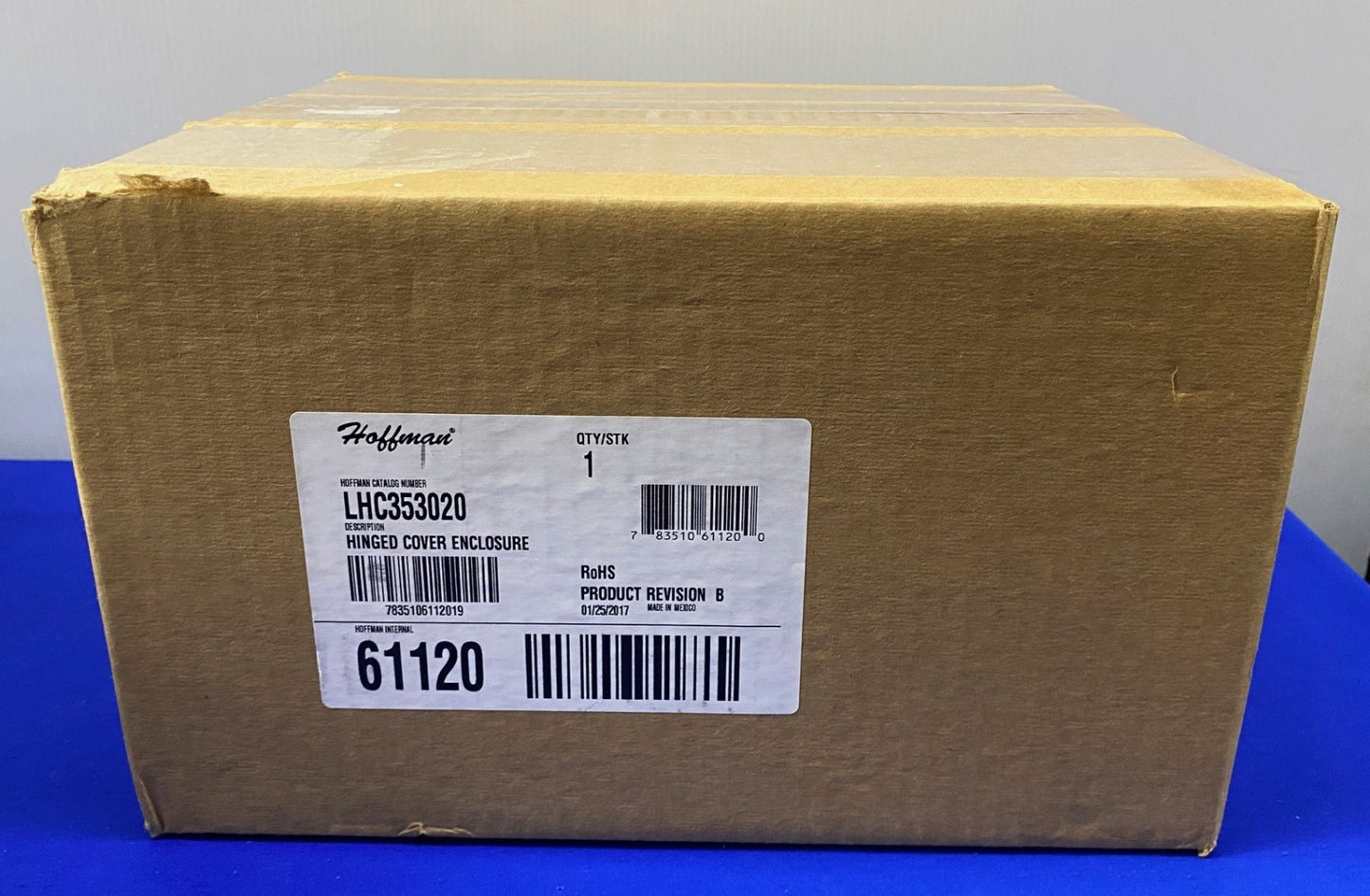 HOFFMAN® LHC353020 HINGED COVER ENCLOSURE REV B 11.81" X 7.87" X 13.78"