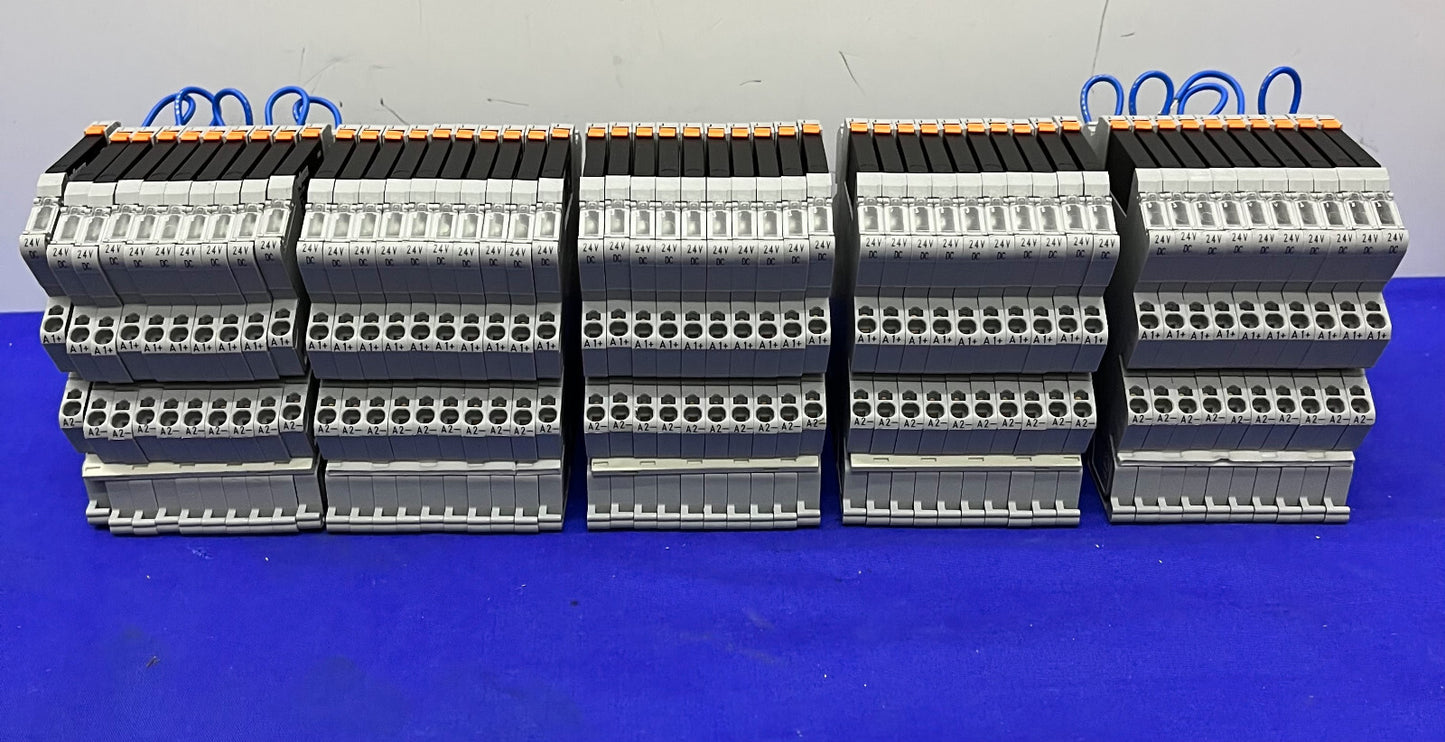 WAGO 857-704 HALBLEITER-RELAISMODUL mit 857-164 HALBLEITER-RELAIS - 1 LOT, MENGE 50