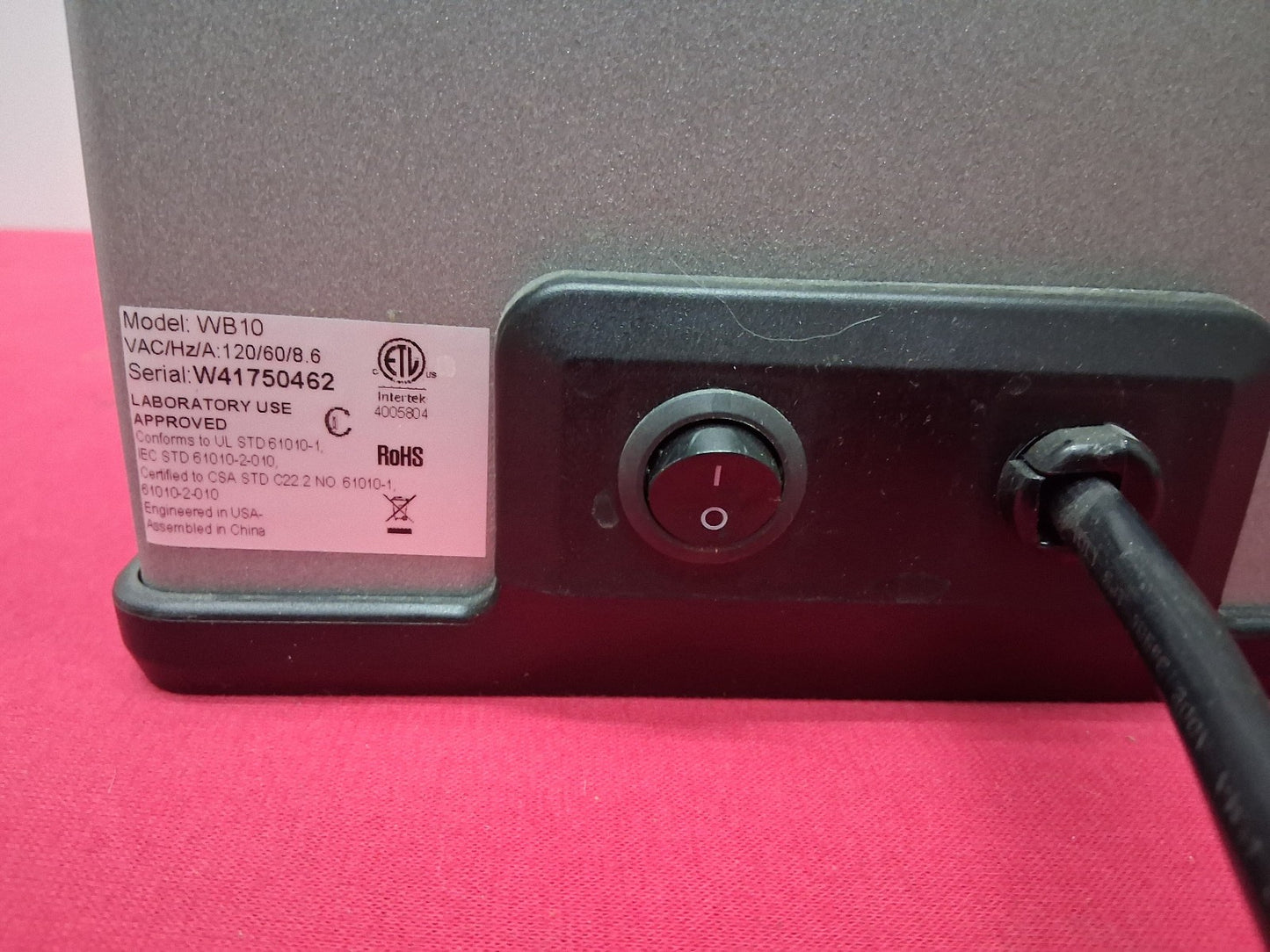 PolyScience WB10 Heated Water Bath. 10 Liter Capacity TESTED WORKS