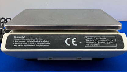 BILANCIA DI PRECISIONE DIGIWIEGH ™ DW-94CDM 3KG X .1G