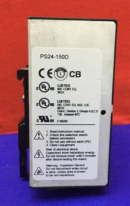 AUTOMAZIONE ALIMENTAZIONE INDUSTRIALE DIRETTA PS24-150D (150W) SWITCH 