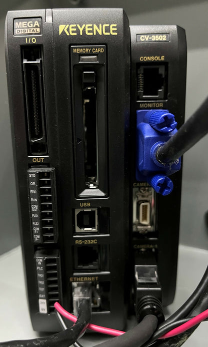 Contenitore Keyence con display LCD a colori CA-MP81 CV-3502 CA-U3