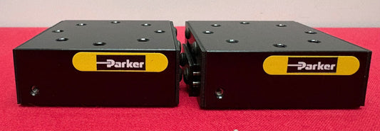 PARKER 4501 LINEAR BALL BEARING SLIDE TABLE REV A 1" TRAVEL - 1 LOT QTY 2