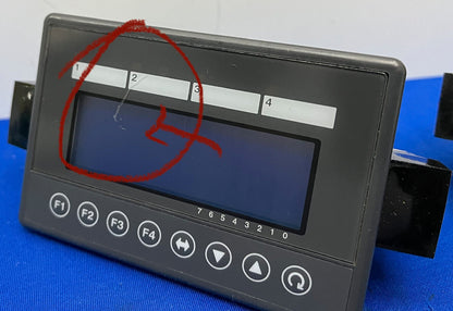 PANNELLO INTERFACCIA OPERATORE KEYENCE CORP KV-D20 4 LINEE - PARTI/RIPARAZIONE - 1 LOTTO QTY 3