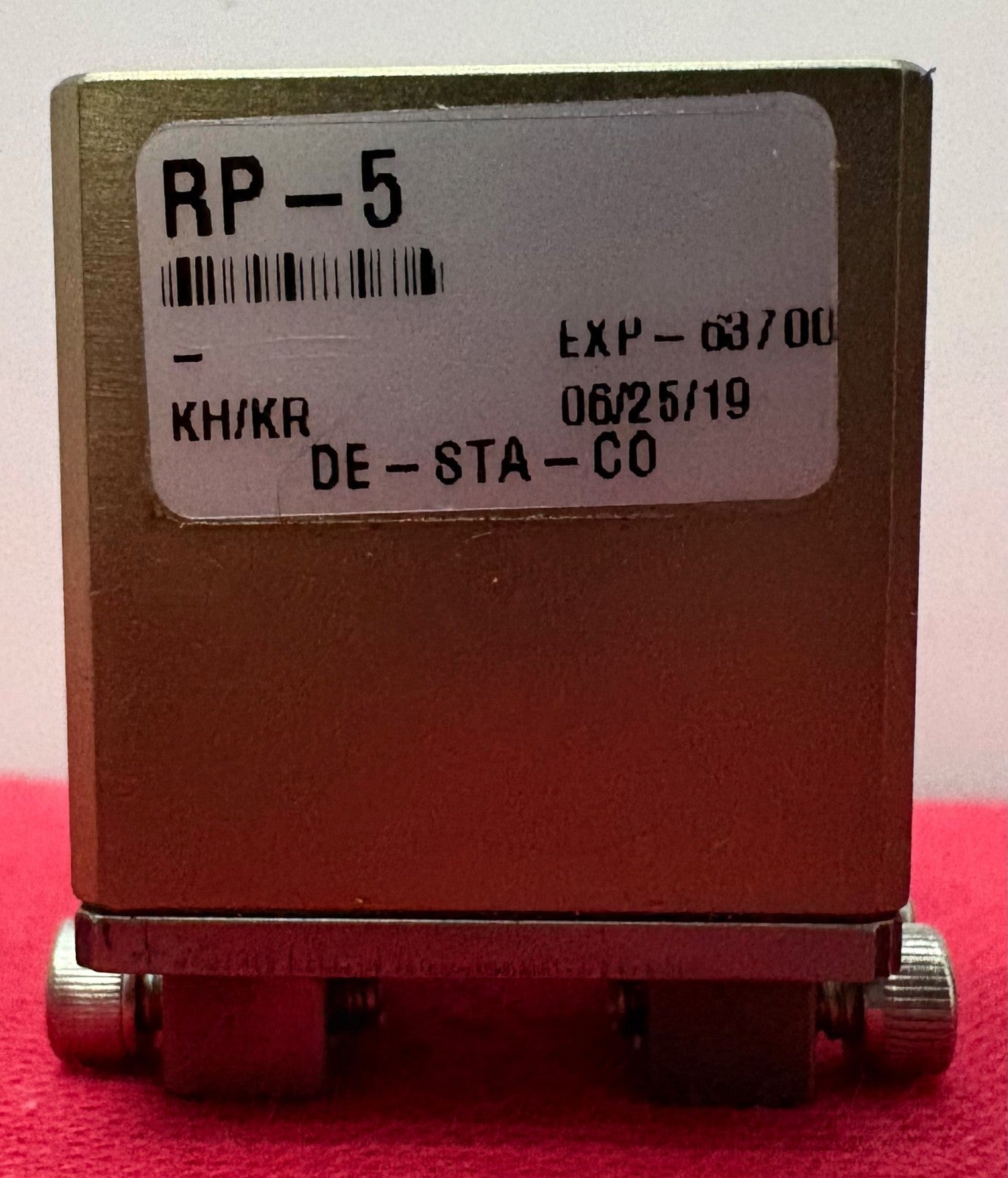 DE-STA-CO RP-5 ROBOHAND PARALLEL GRIPPER KH/KR 06/24/19 EXP-63700