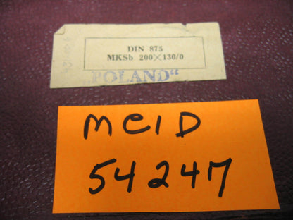 FOWLER 52-431-006 6-3/4" RECHTE RAND VIERKANT VAN ZNP RAVA