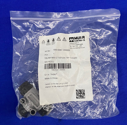 MURR ELEKTRONIK  7000-50061-0000000  TRUNK MINI-C T-STUCK 7/8" T-COUPLER