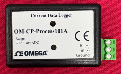OMEGA OM-CP-PROCESS101A CURRENT DATA LOGGER RANGE -2 to +30mADC
