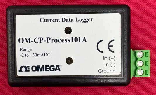 OMEGA OM-CP-PROCESS101A CURRENT DATA LOGGER RANGE -2 to +30mADC
