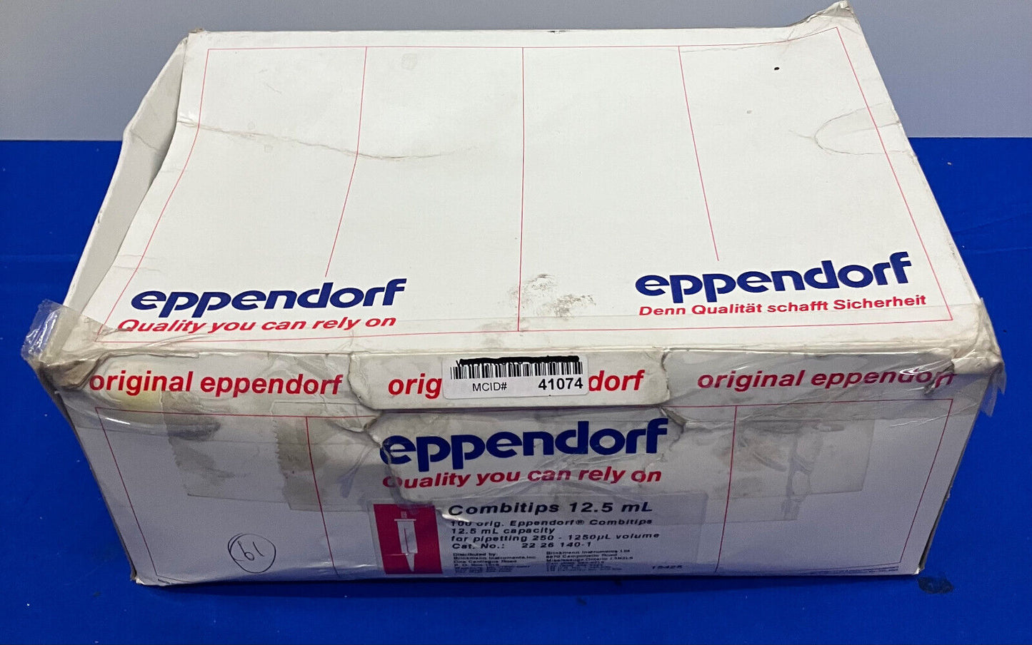 EPPENDORF MODELO 22-26-140-1, JERINGA DE 12,5 ML 61 DE 100 