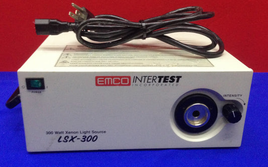 XENON-LICHTQUELLE EMCO INTERTEST Y1489 / LSX-300 / LSX30 - FÜR TEILEREPARATUR