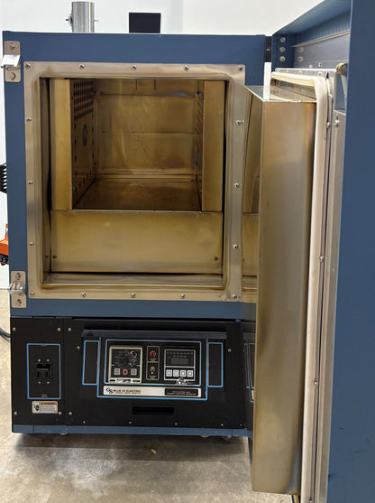 BLUE M ELECTRIC CONVENTIONAL FLOOR OVEN MECHANICAL CONVECTION CC-02-W-P-B 208V