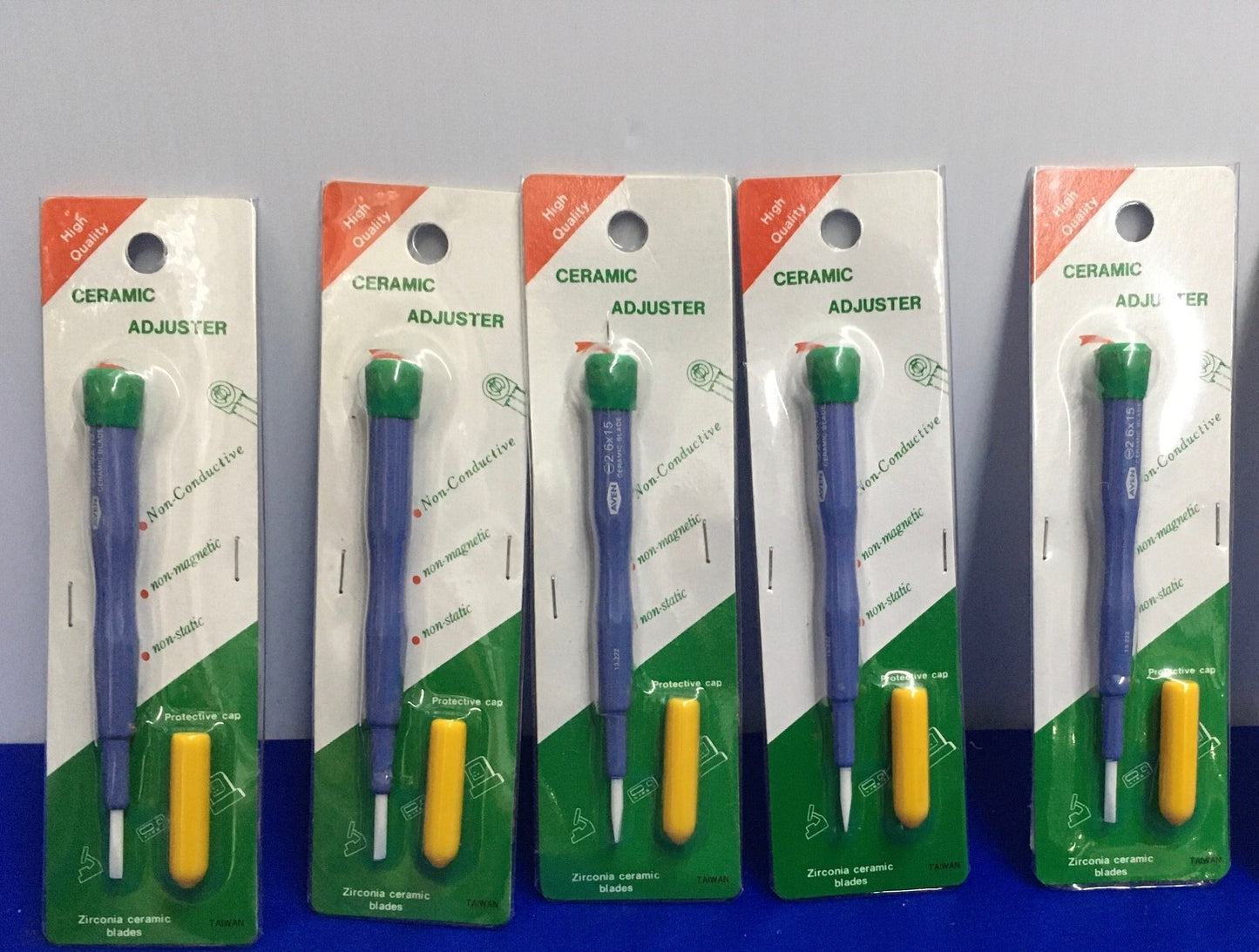 OUTILS D'ALIGNEMENT EN CÉRAMIQUE AVEN TOOLS 13.222 / 13222 2,6 mm - 1 LOT QTE 5