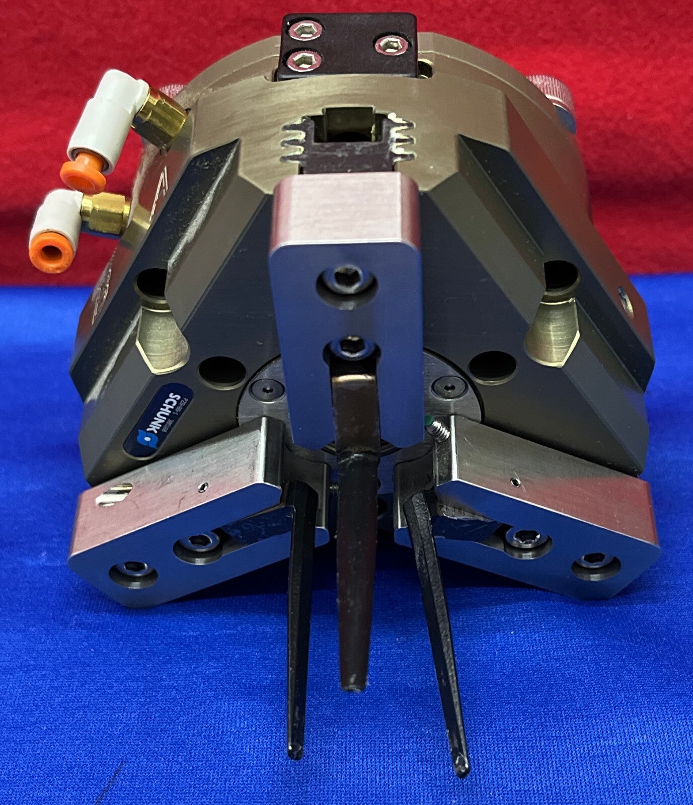 SCHUNK PNEUMATIC GRIPPER PZB+80-1 PZBPlus801 Size 80 305160 6mm STROKE PER JAW