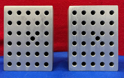 1 LOT DE QTE 2 - BLOC CHAUFFANT ALUMINIUM THERMOLYNE BK165X3A 30 PUITS POUR TUBES DE 6 mm