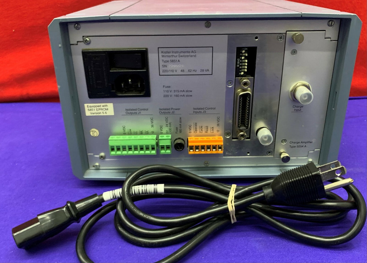 Modulo CoMo Kistler Instrument 5851A 220/110V 