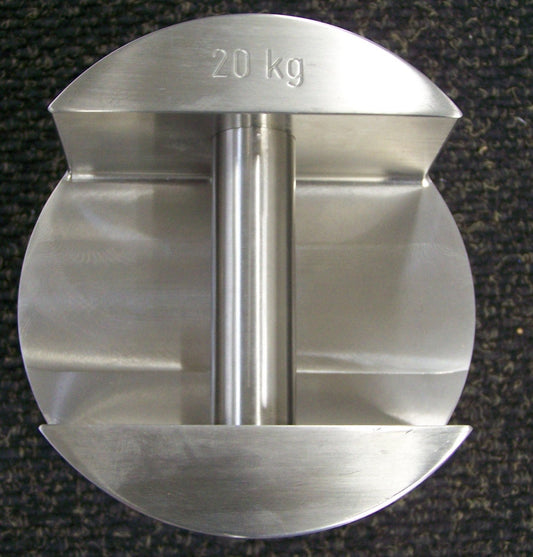 RICE LAKE WEIGHING SYSTEMS RANGE 20kg SN S43-015 CLASS 3 / DENSITY 7.84g/cm3