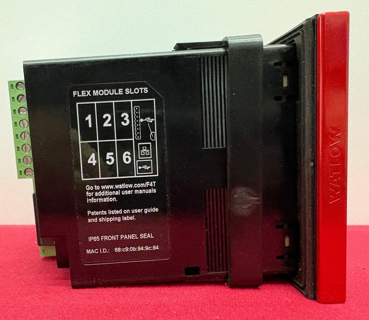 WATLOW F4T PROCESS CONTROLLER F4T1A1CAA1C7AAA TOUCH SCREEN PANEL