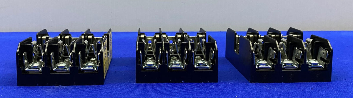 1 LOTTO QTY 3 - COOPER BUSSMANN / BUSS ® BC6033PQ BLOCCO FUSIBILI