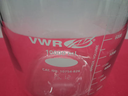 VWR 10000ml (10L) 10754-826 Media Storage Bottle with GL 45 Duran Screw Cap Max